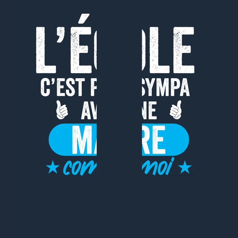 l'école c'est plus sympa avec un maitre comme moi