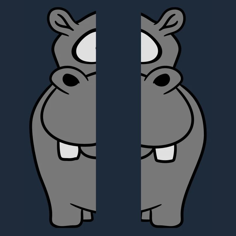 nilpferd small thick sweet cute comic cartoon hipp