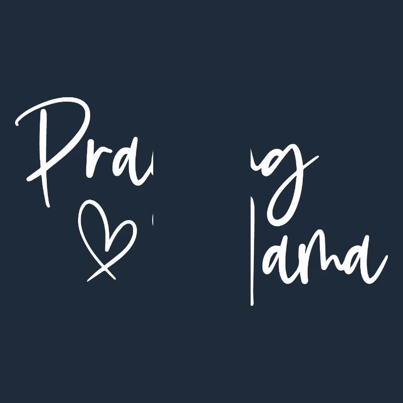 Praying Mama Heartfelt Expression for Devoted Moms