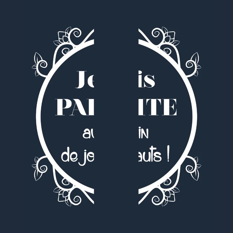 Je suis parfaite en blanc