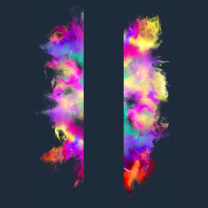 explosion de couleur