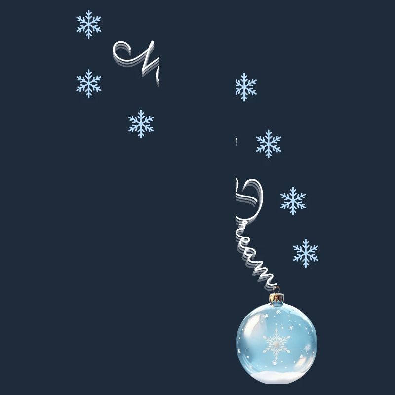 Winter Dreams - Magische Weihnachtskugel