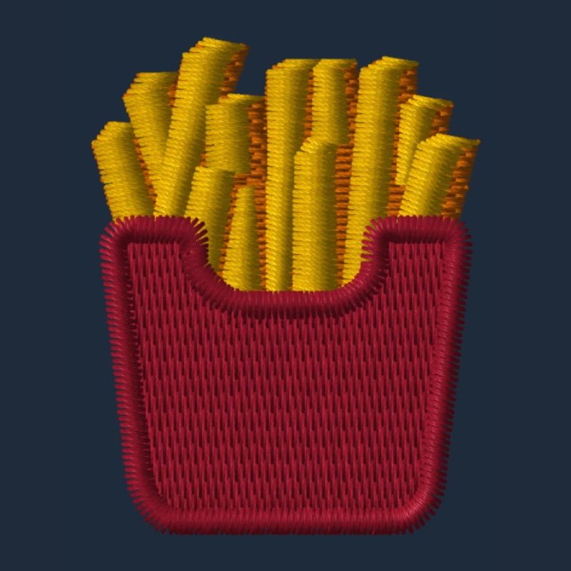 Frites brodées