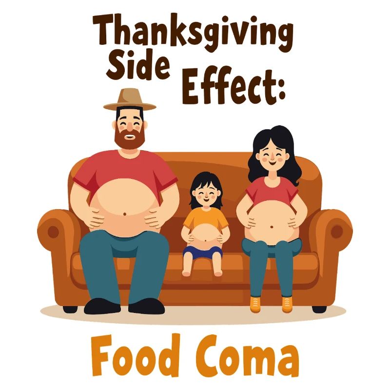 Coma alimentaire de Thanksgiving