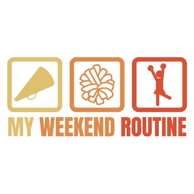 Cheerleaderin Wochenendroutine