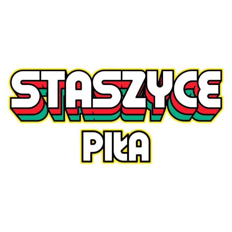 Staszyce Piła. Nom du district rétro