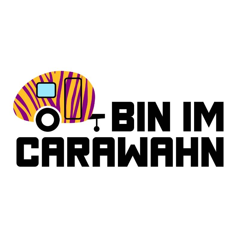 Caravan Caravan Zebra Pattern Fan Madness Camper