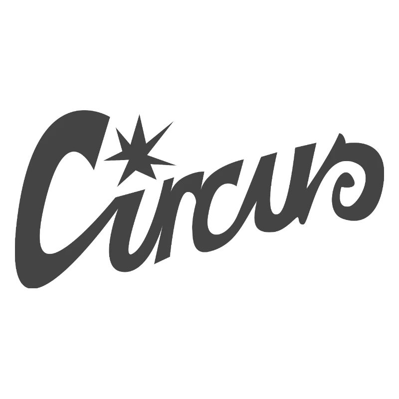 Lettrage « Circus »