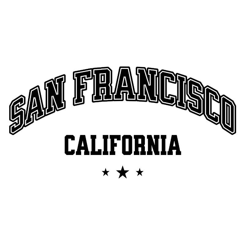 San Francisco Arch Text Tee