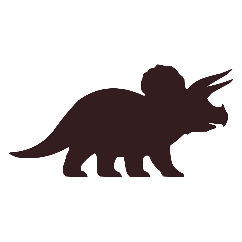 Triceratops-Silhouette
