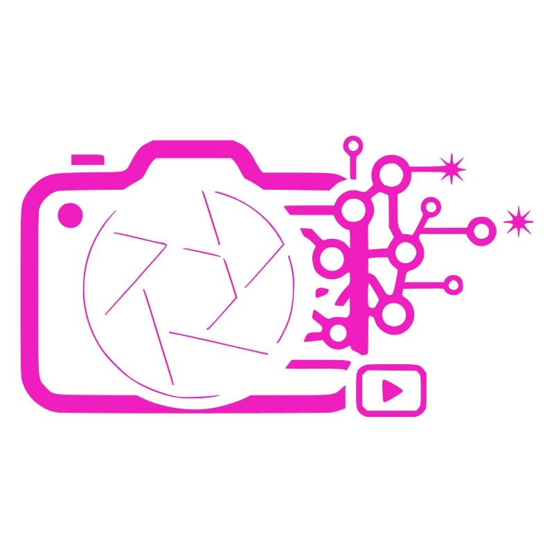 Digital Camera AI Art Tech Vector
