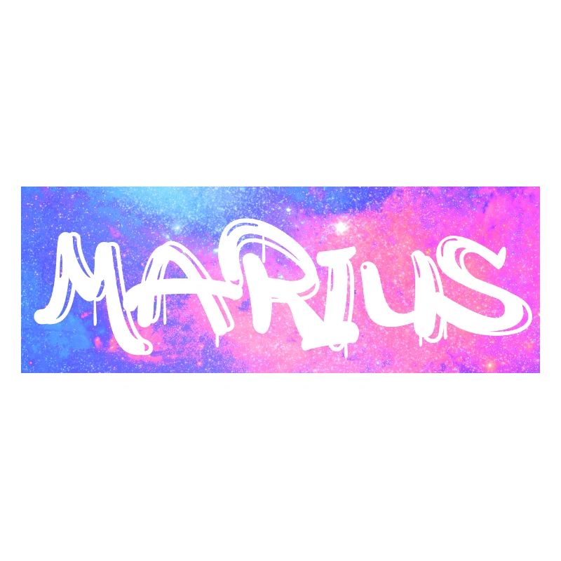 Marius Name Gift Gift Idea Galaxy