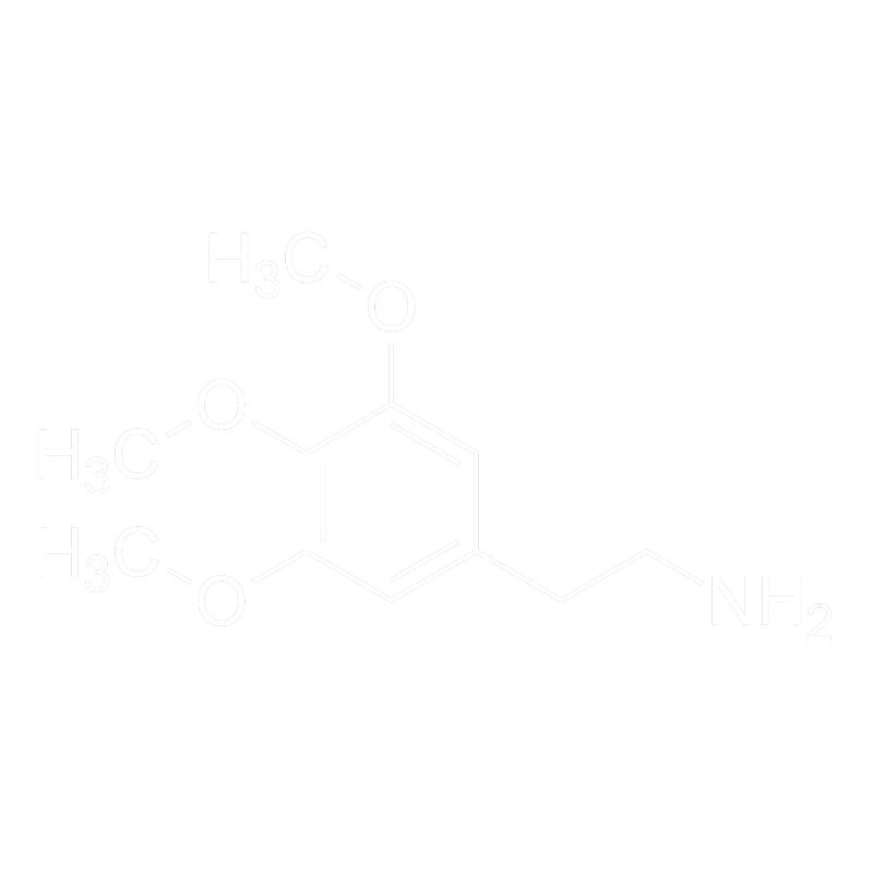 Mescalin Meskalin Strukturformel