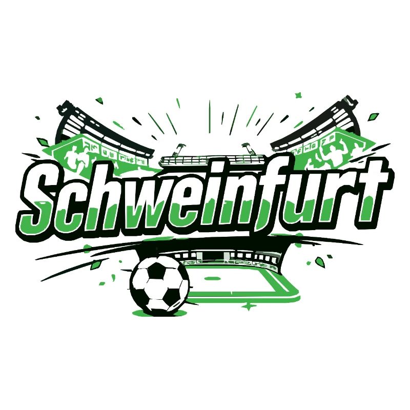 Conception du stade de football de Schweinfurt