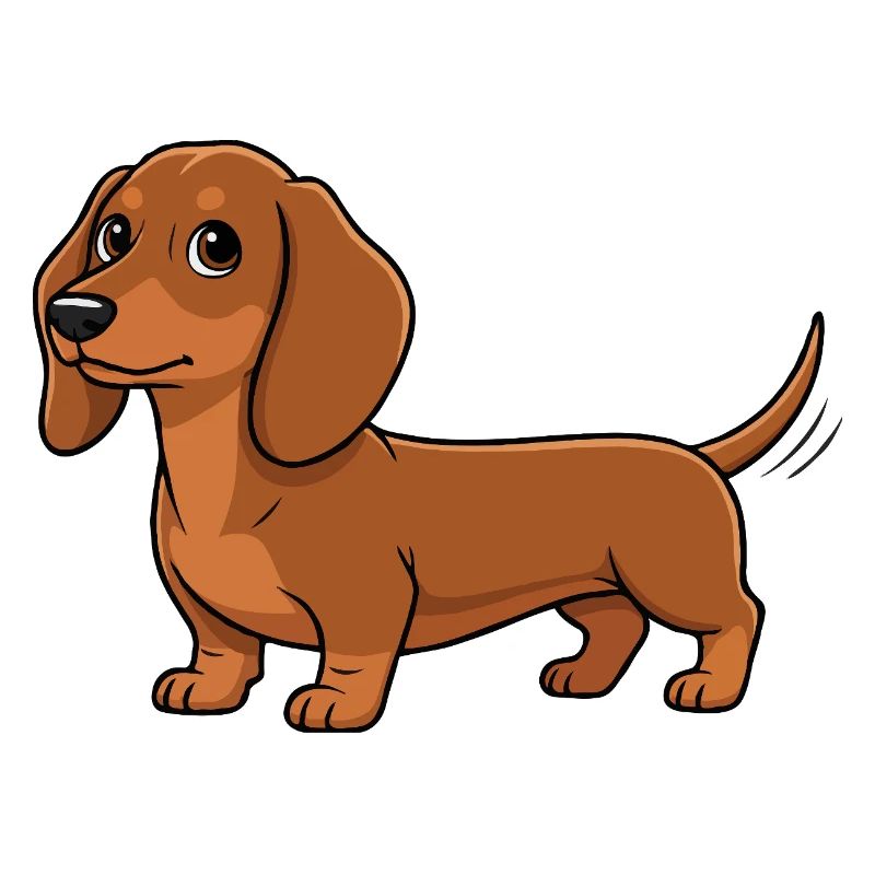 Teckel_puppy_bruin