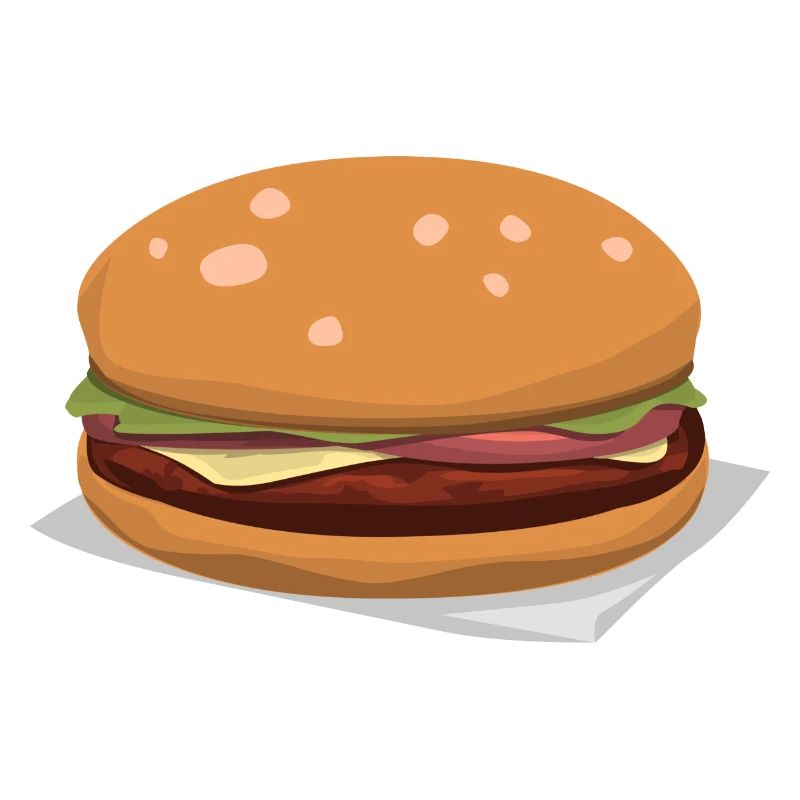 Leckerer Hamburger