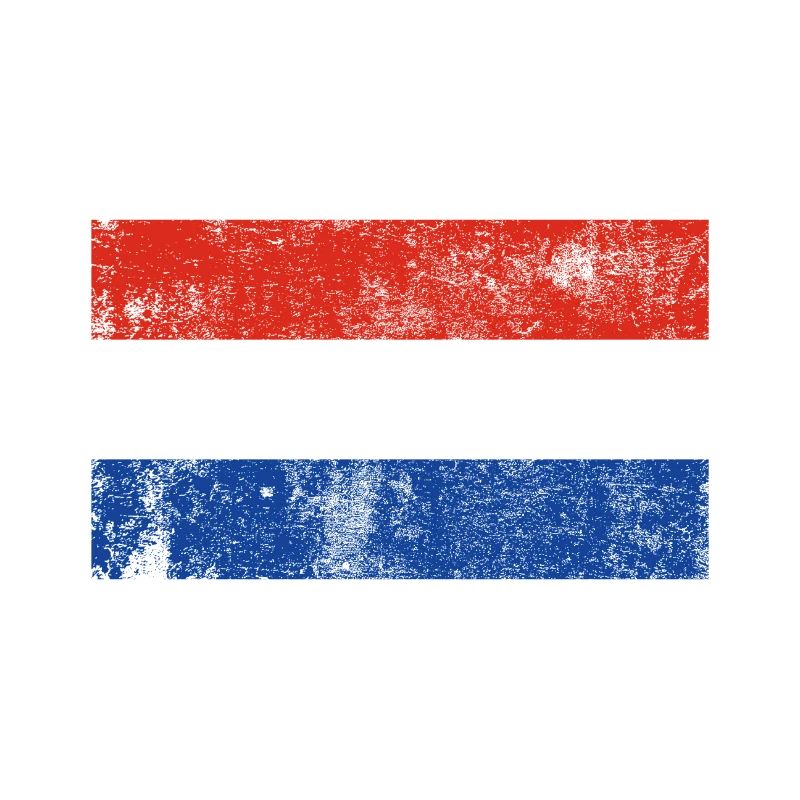 Drapeau Pays-Bas Drapeau Grunge Retro Vintage