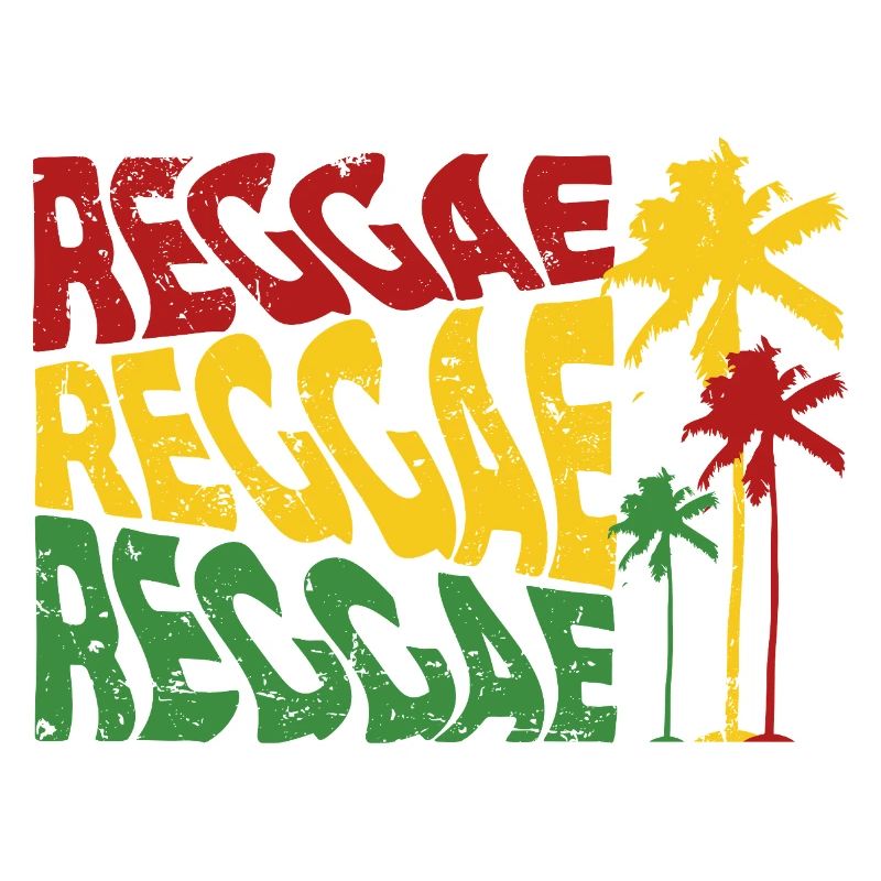 Reggae Palm Trees