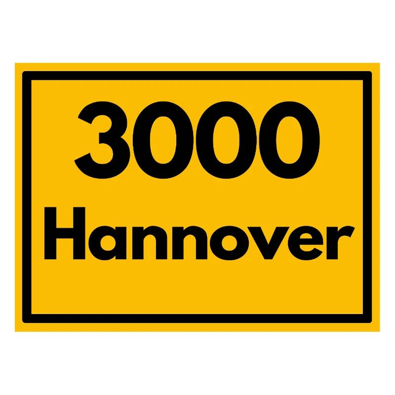 ALTE POSTZIP CODE RETRO 3000 HANNOVER - Messe