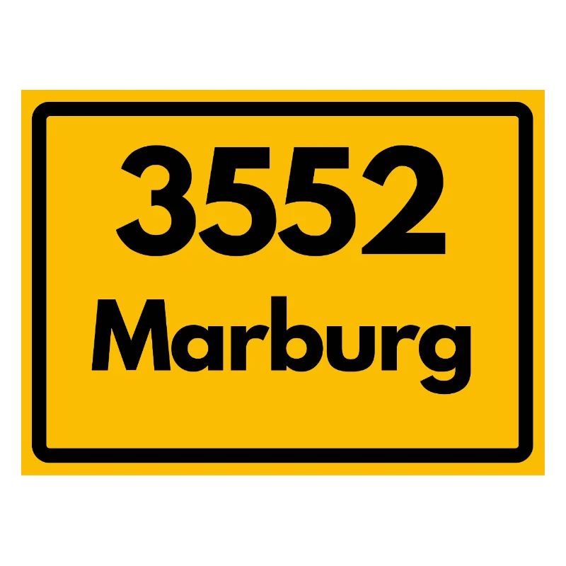 OLD POSTCODE 3552 ZIP 35037 MARBURG HESSEN