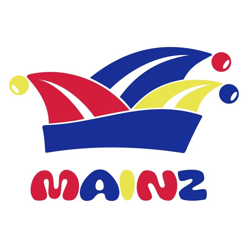 Fasching Narrenkappe Mainz 1, 2 oder 3 Farben