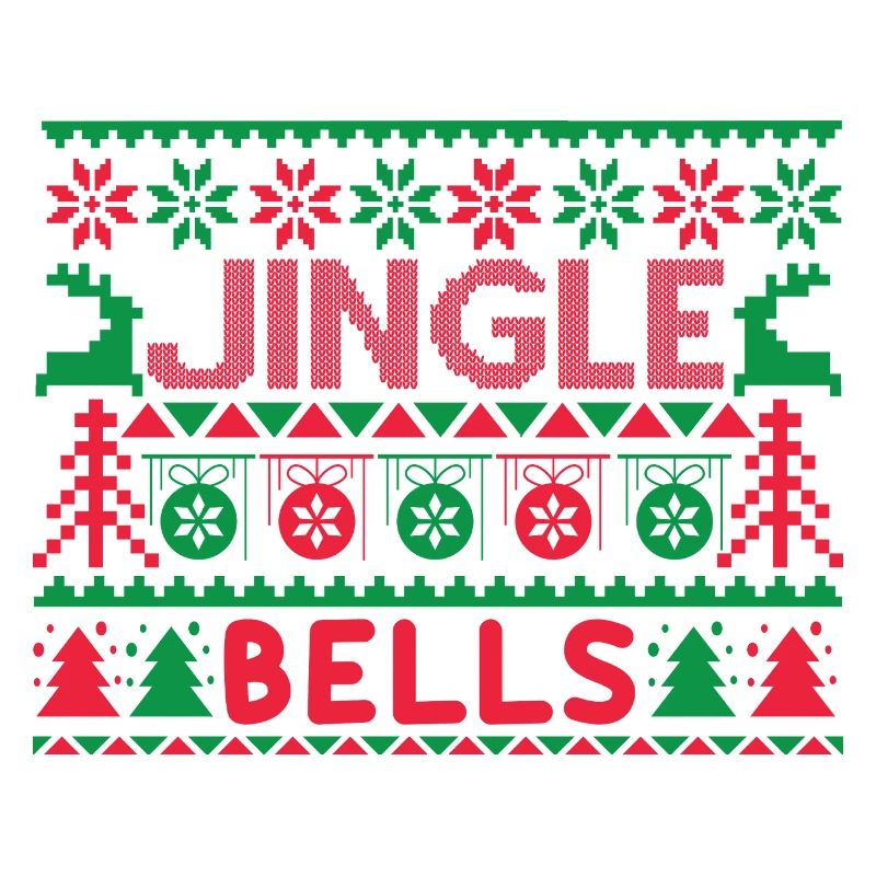 Hässlicher Pullover - Jingle Bells Strickanleitung