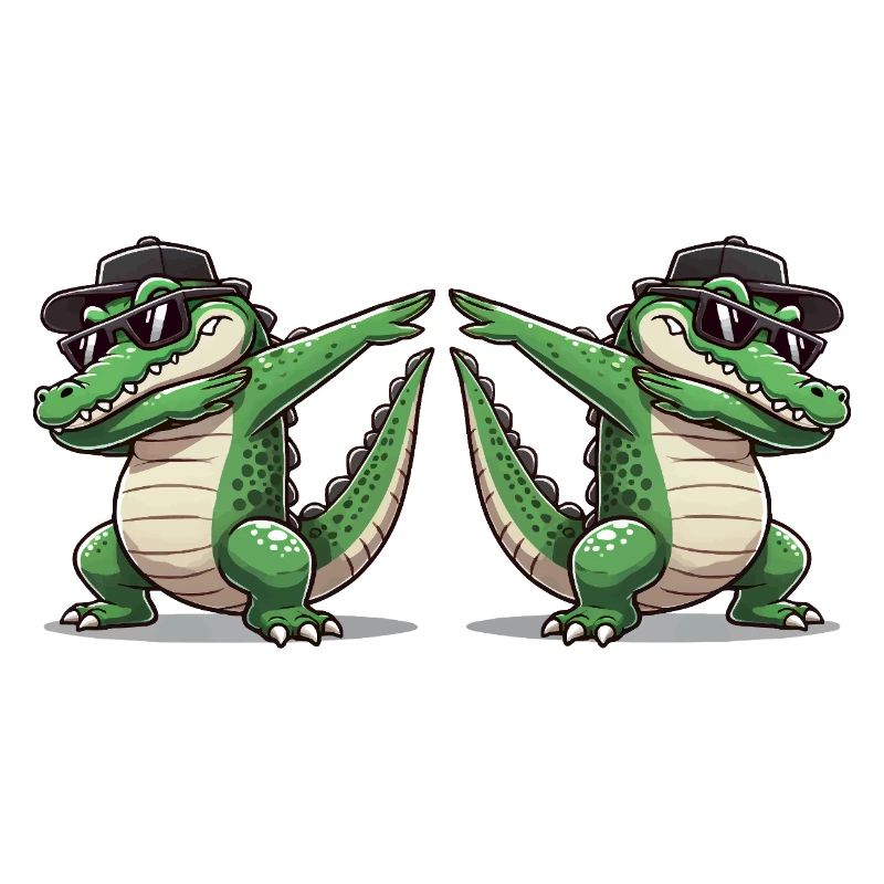 Krokodil Comic Dabbing 2