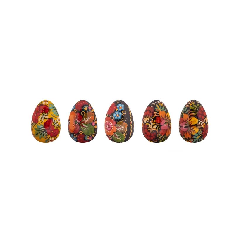 Easter Eggs 2025 Hand Painted 5 Horizontal
