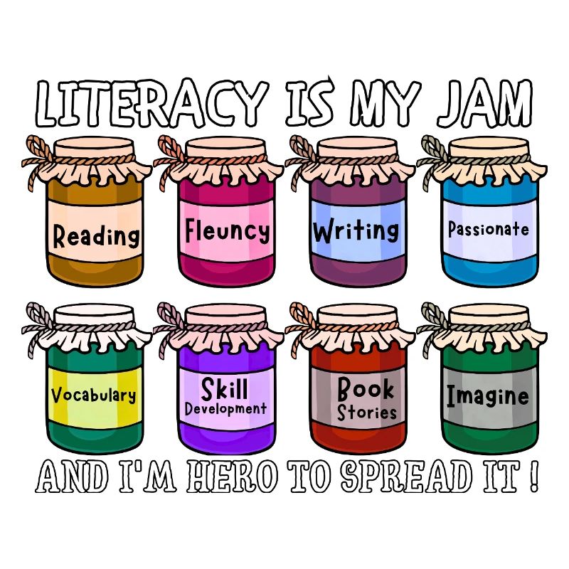 Teacher and creative ideal for book lovers