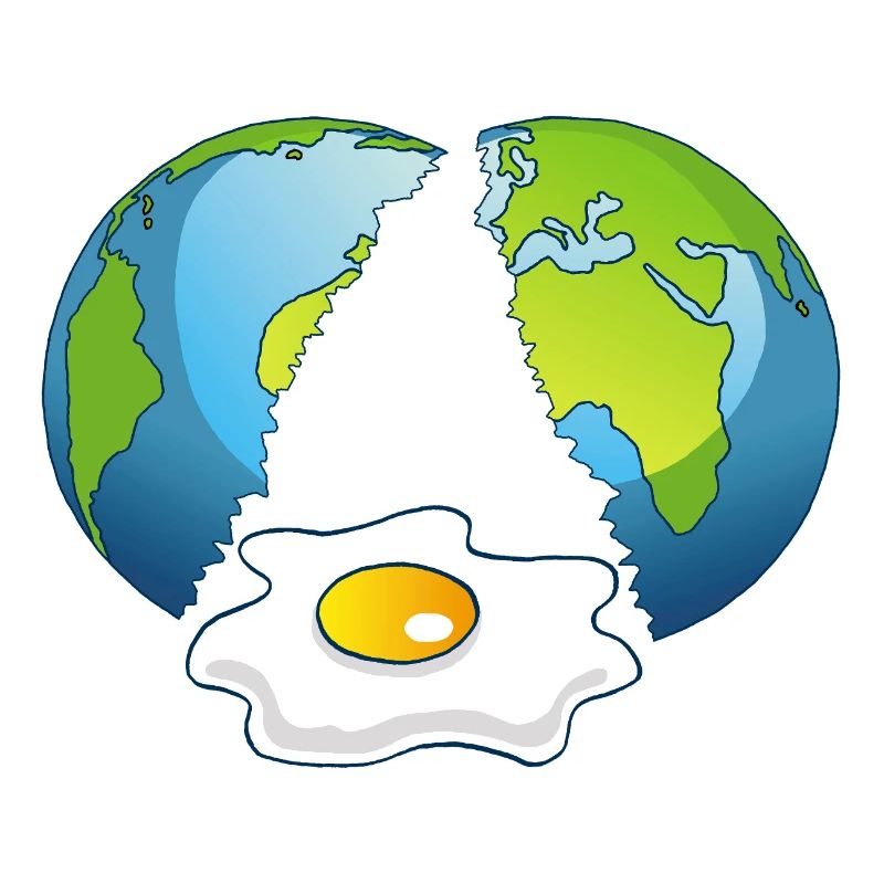 Planet Earth is an egg