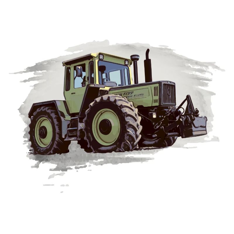 MB-trac 1300 with weights