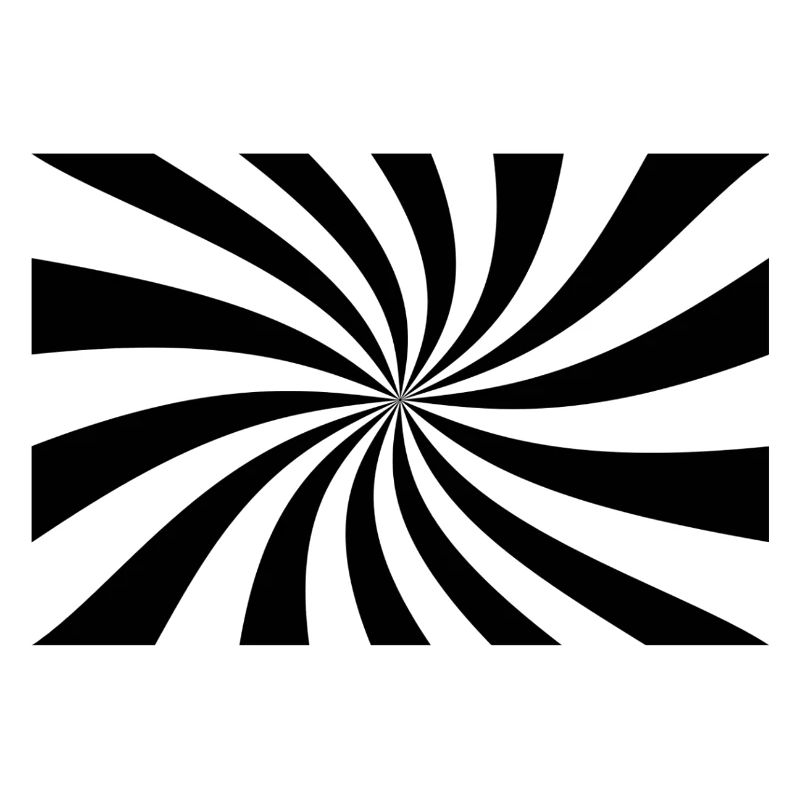 Spirale Noir et Blanc hypnotique