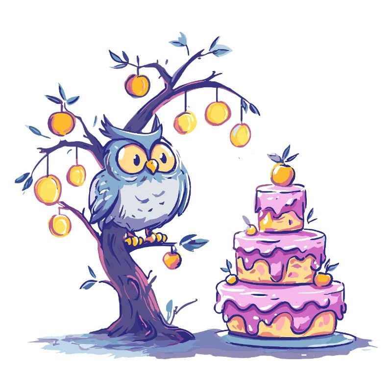 Night Owl Tree Cake