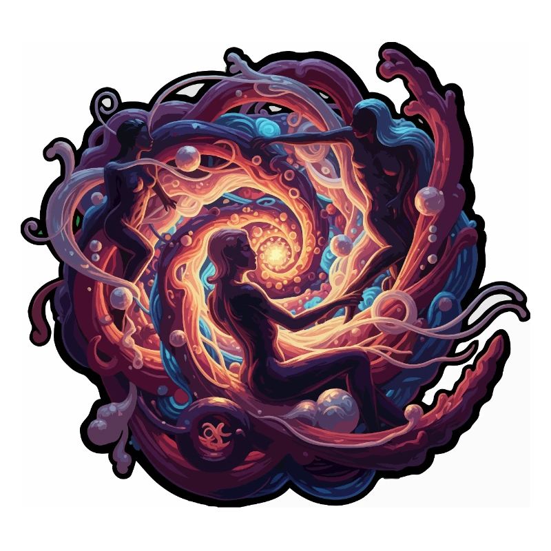 Dancing Cosmic Vortex