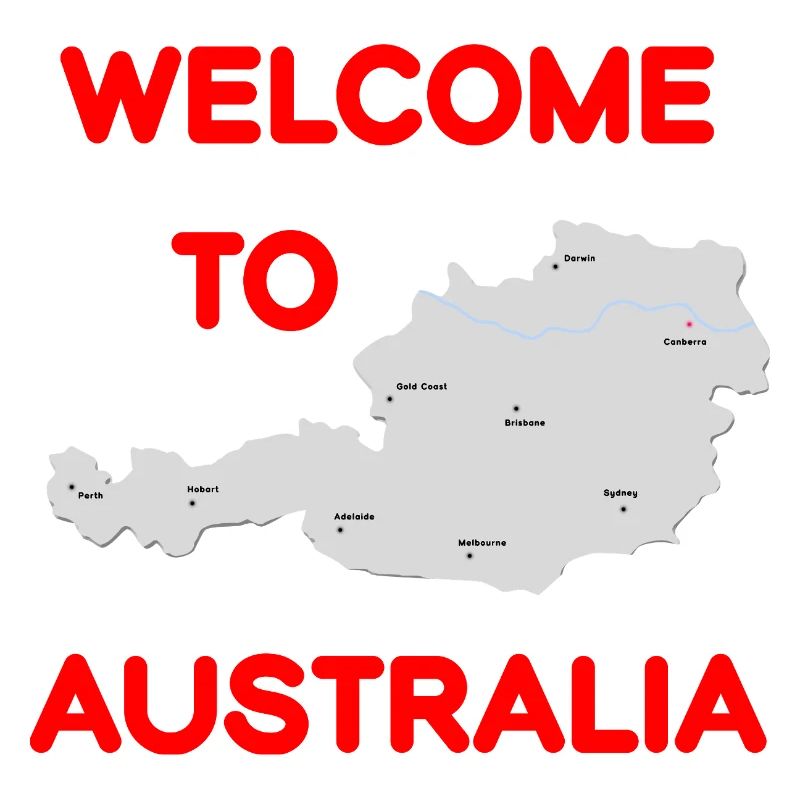 Welcome design Austria and Australia
