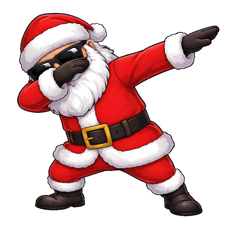 Dabbing Weihnachtsmann