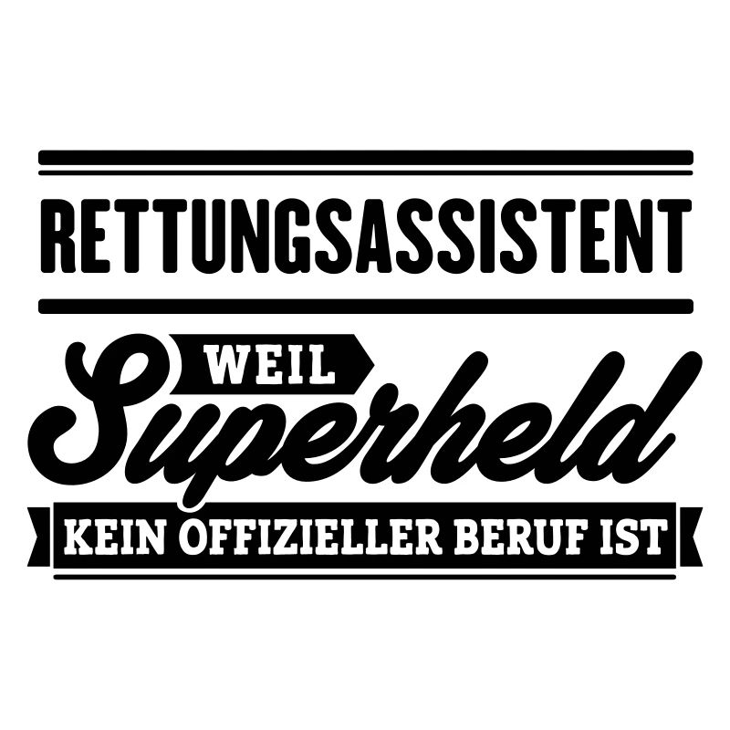 Superheld Rettungsassistent