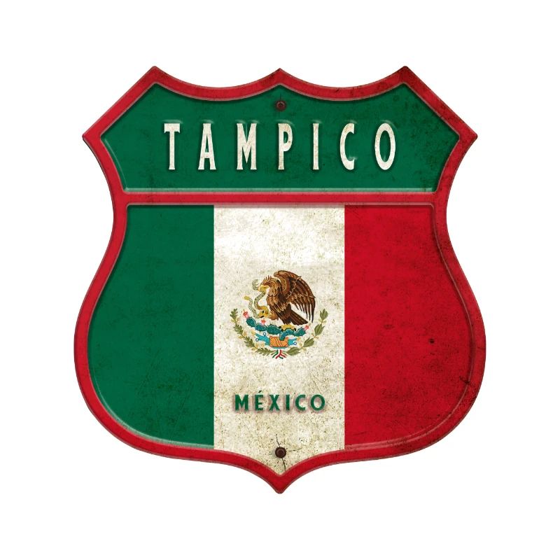 Tampico Mexico crest design