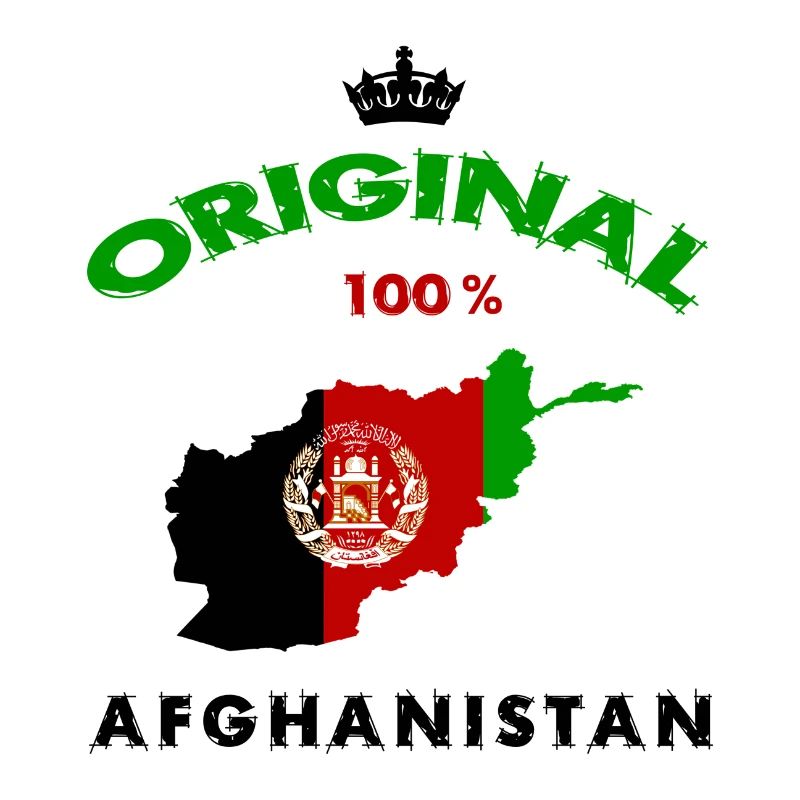 Design original du drapeau de l'Afghanistan