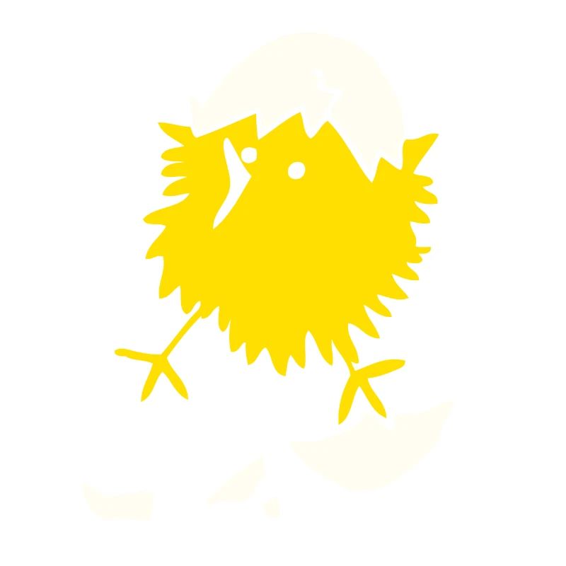Chick BEEPY Happy Easter Naughty Yellow Comic Funny