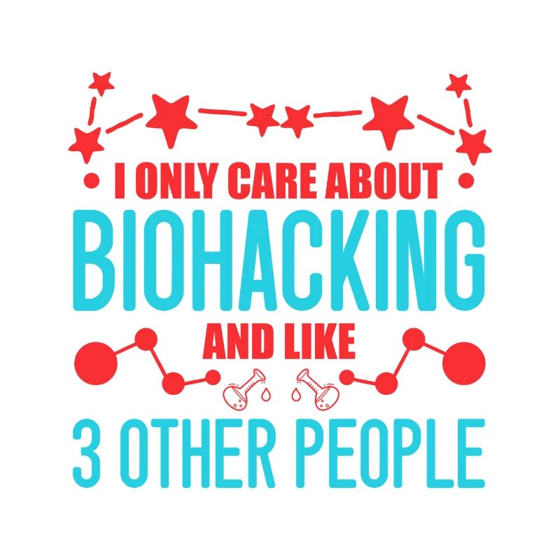 Lustiges Biohacking Design