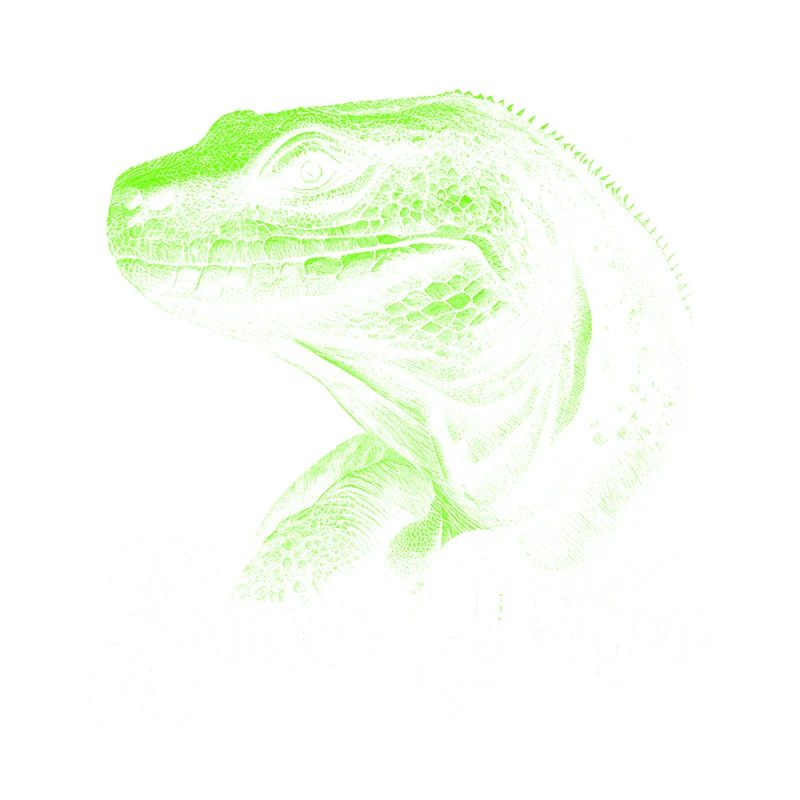 Komodo dragon design