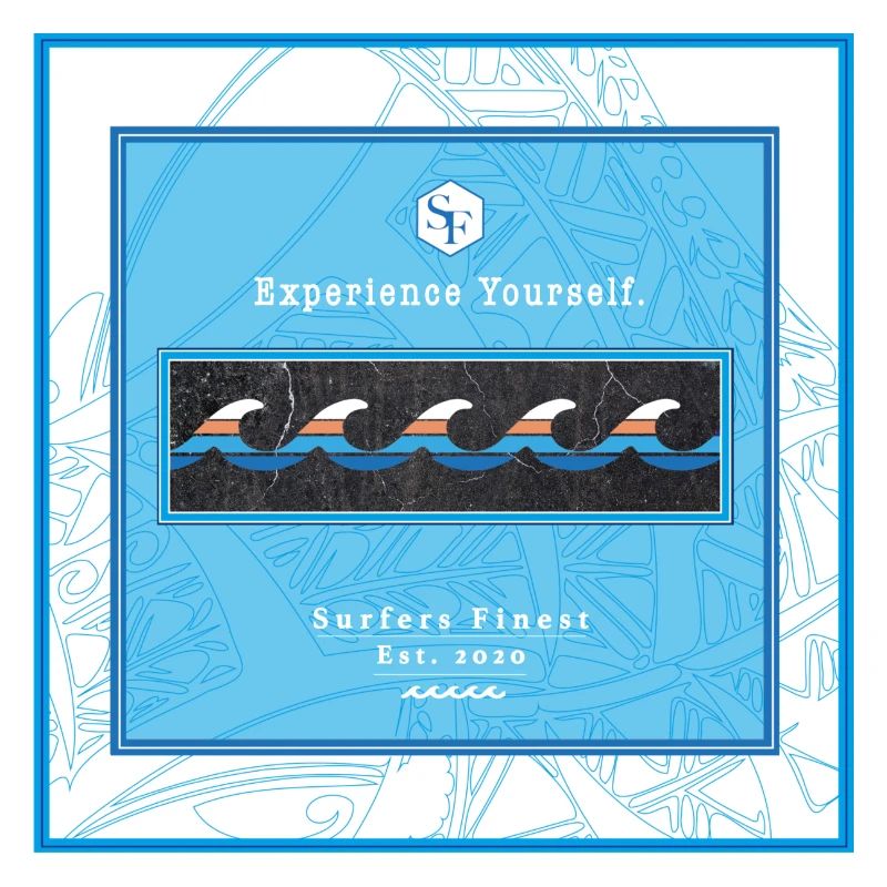 Surf Design Waves Logo Polynesian
