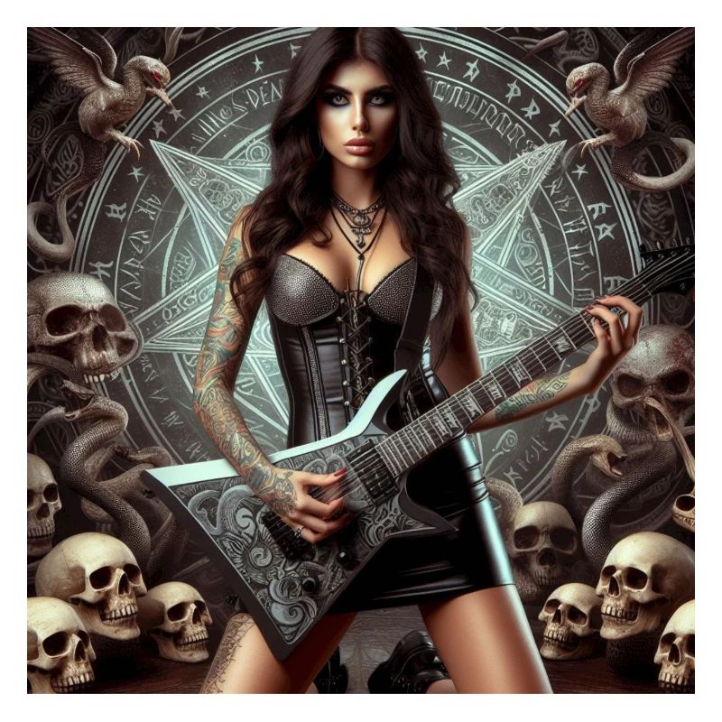 Guitariste en enfer