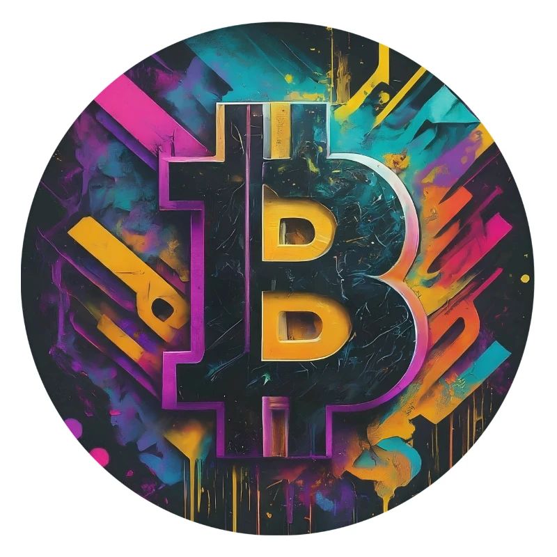 Bitcoin explosion of colors