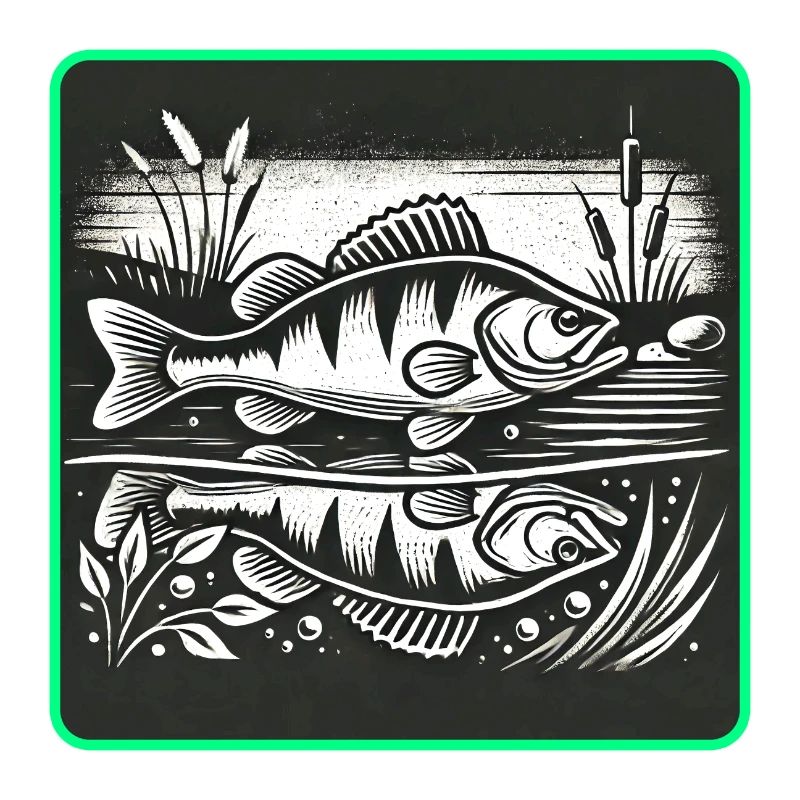 Perch predatory fish design