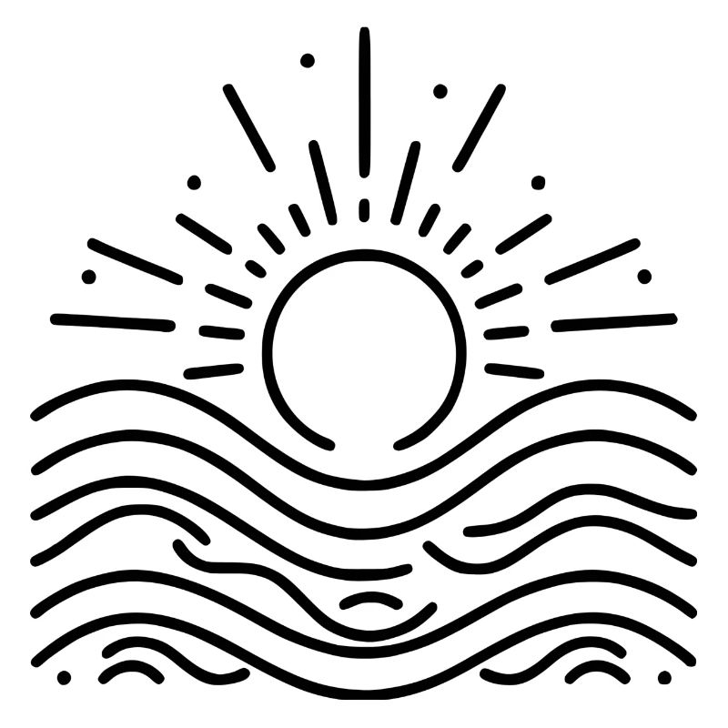 Soleil et mer – Une interaction harmonieuse