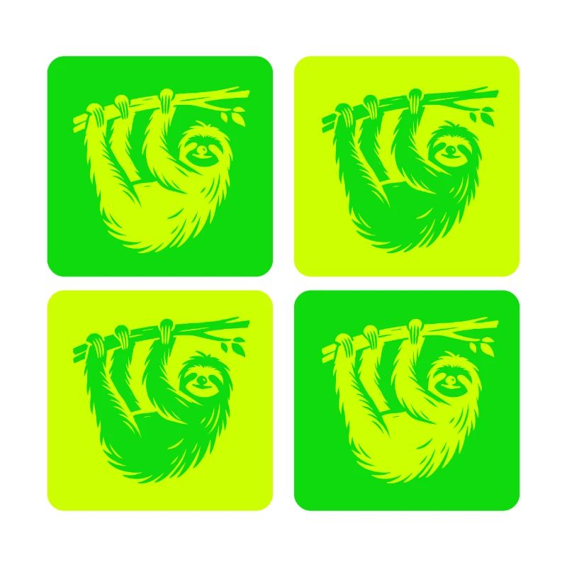 Relaxed sloth – take it easy