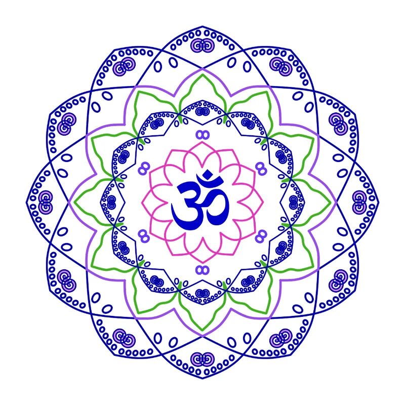 Mandala Universe Lebendig Zirkulär
