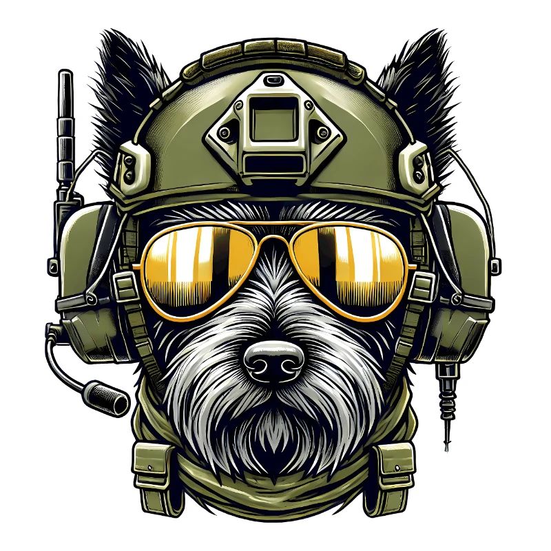 Terrier écossais Conception militaire